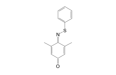 N-PHENYLTHIO-3,5-DIMETHYL-1,4-BENZOQUINONIMINE