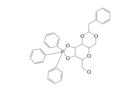 (4,6-O-BENZYLIDENE-ALPHA-D-GLUCOPYRANOSYL)-CYCLIC-O,O-PHOSPHORANE