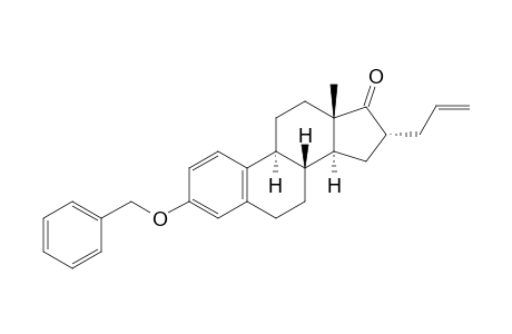 Estra-1,3,5(10)-trien-17-one, 3-(phenylmethoxy)-16-(2-propenyl)-, (16.alpha.)-