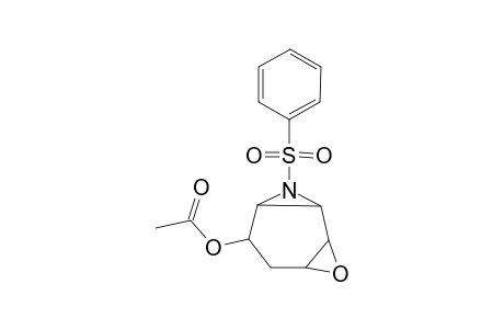 DL-cis-Inositol, 3,4-anhydro-1,2,5-trideoxo-1,2-[(phenylsulfonyl)imino]-, 6-acetate