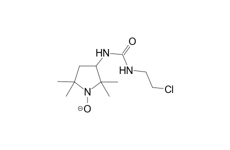 2,2,6,6-Tetramethyl-3-[N(2)-(2"-chloroethyl)ureido]-pyrrolidine - 1-oxide