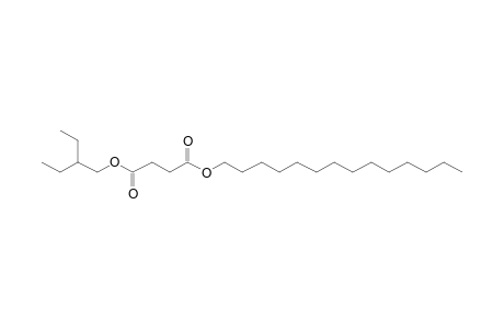 Succinic acid, 2-ethylbutyl tetradecyl ester