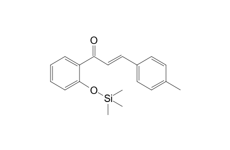 (E)-3-(p-tolyl)-1-(2-((trimethylsilyl)oxy)phenyl)prop-2-en-1-one