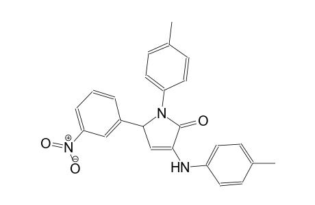 2H-pyrrol-2-one, 1,5-dihydro-1-(4-methylphenyl)-3-[(4-methylphenyl)amino]-5-(3-nitrophenyl)-