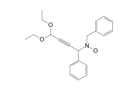 N-BENZYL-N-(4,4-DIETHOXY-1-PHENYL-BUT-2-YNYL)-HYDROXYLAMINE
