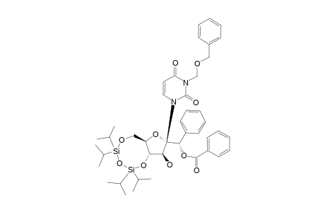 3-N-BENZYLOXYMETHYL-1-[(1S)-1-O-BENZOYL-1-PHENYL-4,6-O-(1,1,3,3-TETRAISOPROPYLDISILOXANE-1,3-DIYL)-BETA-D-ARABINO-2-HEXULOFURANOSYL]-URACIL