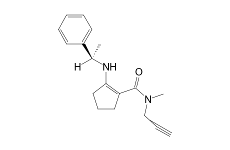 (-)-N-Methyl-N-propargyl-2-[(R)-(1-phenylethyl)amino]cyclopent-1-enecarboxamide