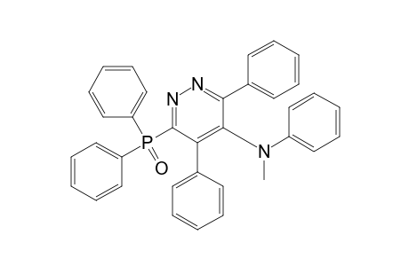 6-(Diphenylphosphoryl)-4-(N-methylanilino)-3,5-diphenylpyridazine