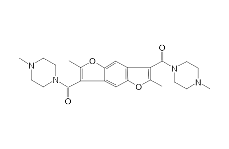 [2,6-dimethyl-3-(4-methylpiperazin-1-yl)carbonyl-furo[2,3-f][1]benzofuran-7-yl]-(4-methylpiperazin-1-yl)methanone