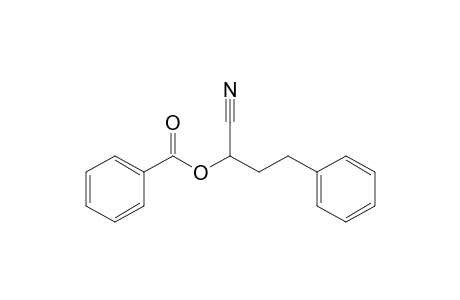 (1-cyano-3-phenyl-propyl) benzoate