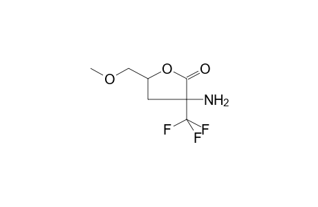 3-AMINO-3-TRIFLUOROMETHYL-5-METHOXYMETHYLTETRAHYDROFURAN-2-ONE (ISOMERMIXTURE)