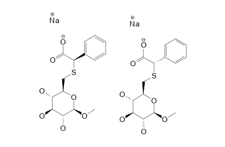 METHYL-6-THIO-6-[2'-(SODIUM-2'-PHENYLACETATE)]-BETA-D-GLUCOPYRANOSIDE
