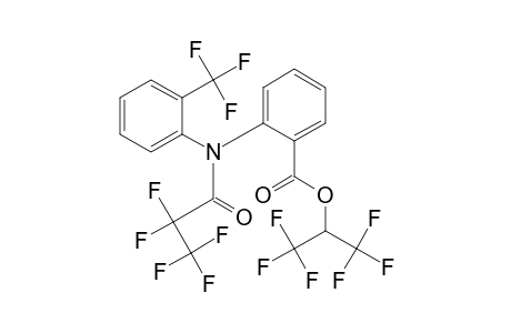 2-(N-(pentafluoroethylcarbonyl)-N-(2-trifluoromethylphenyl)amino)benzene-1-carboxylic acid 1,1-di(trifluoromethyl)methyl ester