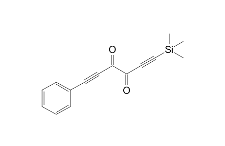 1-Phenyl-6-(trimethylsilyl)hexa-1,5-diyne-3,4-dione