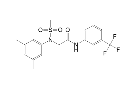 2-(3,5-dimethyl-N-methylsulfonyl-anilino)-N-[3-(trifluoromethyl)phenyl]acetamide