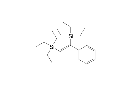 (Z)-(1-Phenylethene-1,2-diyl)bis(triethylsilane)