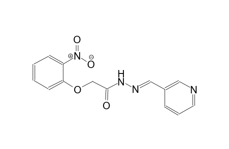 acetic acid, (2-nitrophenoxy)-, 2-[(E)-3-pyridinylmethylidene]hydrazide
