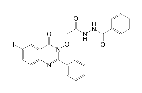 N'-(2-(6-Iodo-4-oxo-2-phenylquinazolin-3(4H)-yloxy)acetyl)benzohydrazide