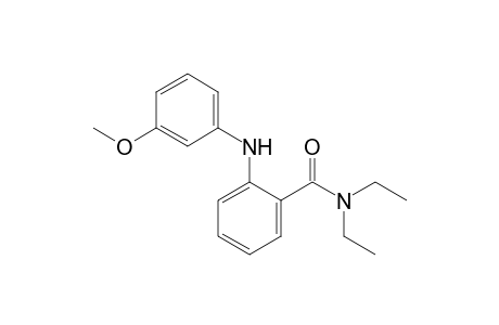 N,N-Diethyl-2-(3-methoxyanilino)benzamide