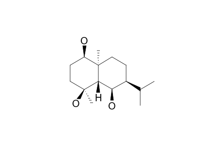 PTERODONTRIOL-D;6-BETA-ISOPROPYL-4-ALPHA,8A-ALPHA-DIMETHYL-1,2,3,4,4A,5,6,7,8,8A-DECAHYDRONAPHTHYLENE-1-BETA,4-BETA,5-BETA-TRIOL