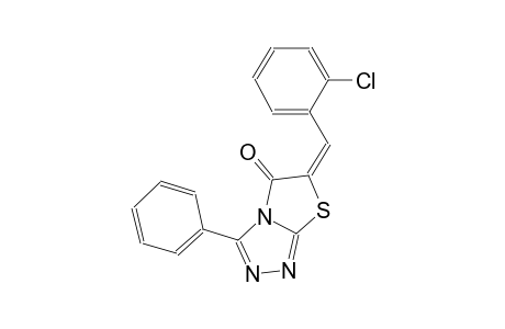 (6E)-6-(2-chlorobenzylidene)-3-phenyl[1,3]thiazolo[2,3-c][1,2,4]triazol-5(6H)-one