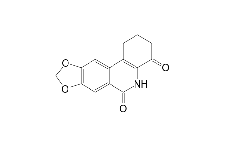 8,9-methylenedioxy-4-oxo-1,2,3,4-tetrahydro-phenanthridine-6-one