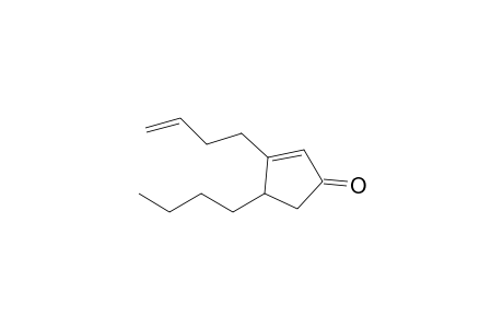 3-But-3-enyl-4-butylcyclopent-2-en-1-one