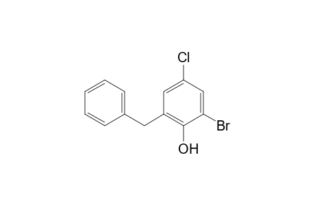 2-BENZYL-4-CHLORO-BROMOPHENOL