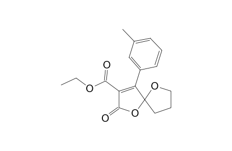 Ethyl 1,6-dioxa-4-(m-methylphenyl)spiro[4.4]non-3-en-2-one-3-carboxylate