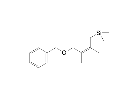 [(Z)-4-benzyloxy-2,3-dimethyl-but-2-enyl]-trimethyl-silane