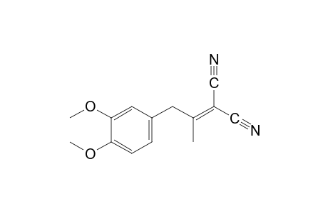 3-(3,4-dimethoxyphenyl)-2-methyl-1-propene-1,1-dinitrile