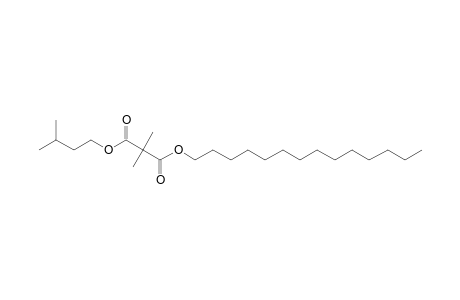 Dimethylmalonic acid, 3-methylbutyl tetradecyl ester