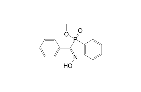 Phosphinic acid, [(hydroxyimino)phenylmethyl]phenyl-, methyl ester, (E)-