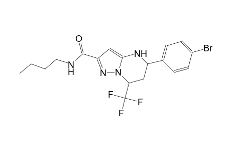 5-(4-bromophenyl)-N-butyl-7-(trifluoromethyl)-4,5,6,7-tetrahydropyrazolo[1,5-a]pyrimidine-2-carboxamide