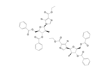 ETHYL-5-AMINO-1-(3',5'-DI-O-BENZOYL-2'-DEOXY-2'-FLUORO-BETA-L-ARABINOFURANOSYL)-IMIDAZOLE-4-CARBOXYLATE