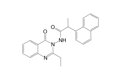 2-Ethyl-3-[2-(1-naphthalene)propionylamino)quinazolin-4(3H)-one