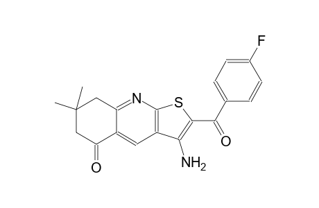thieno[2,3-b]quinolin-5(6H)-one, 3-amino-2-(4-fluorobenzoyl)-7,8-dihydro-7,7-dimethyl-