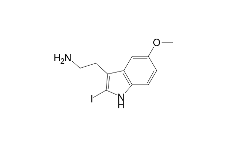 2-(2-iodanyl-5-methoxy-1H-indol-3-yl)ethanamine