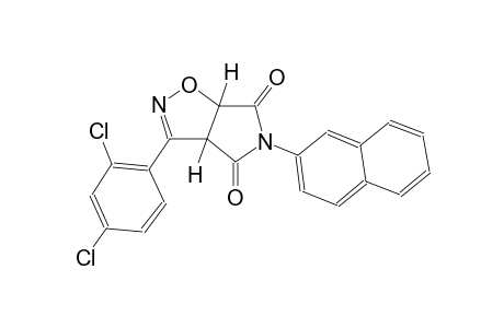 (3aR,6aS)-3-(2,4-dichlorophenyl)-5-(2-naphthyl)-3aH-pyrrolo[3,4-d]isoxazole-4,6(5H,6aH)-dione