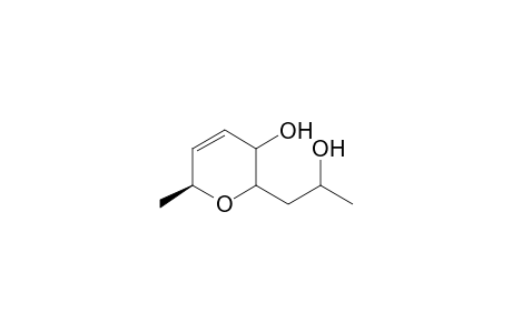 (6S) anti-2-(2-Hydroxypropyl)-6-methyldihydropyran-3(6H)-ol