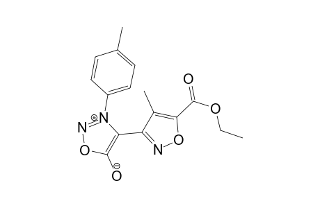 3-(p-Methylphenyl)-4-[4'-methyl-5'-(ethoxycarbonyl)oxazol-3'-yl]sydnone