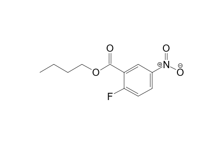 Benzoic acid, 2-fluoro-5-nitro-, butyl ester
