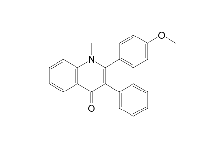 2-(4-methoxyphenyl)-1-methyl-3-phenyl-4-quinolinone