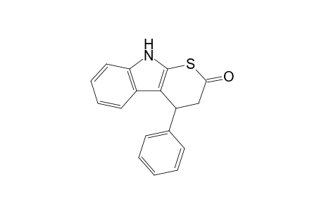 4-phenyl-4,9-dihydro-3H-thiopyrano[2,3-b]indol-2-one