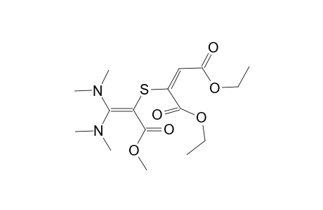 1,1-bis(N-Dimethylamino)-2-{[1',2'-bis(ethoxycarbonyl)ethenyl]thio}-2-(methoxycarbonyl)ethylene