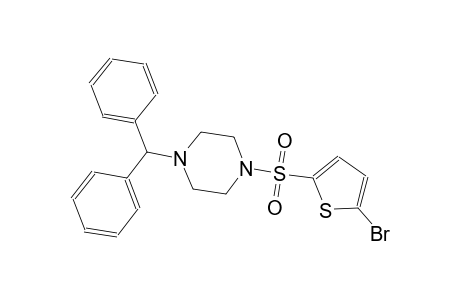 1-benzhydryl-4-[(5-bromo-2-thienyl)sulfonyl]piperazine