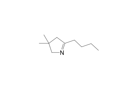 5-Butyl-3,3-dimethyl-3,4-dihydro-2H-pyrrole