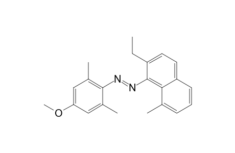 Diazene, (2-ethyl-8-methyl-1-naphthalenyl)(4-methoxy-2,6-dimethylphenyl)-