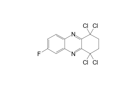 1,1,4,4-Tetrachloro-1,2,3,4-tetrahydro-7-fluorophenazine