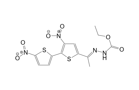 (E)-ethyl 2-(1-(3,5'-dinitro-[2,2'-bithiophen]-5-yl)ethylidene)hydrazinecarboxylate